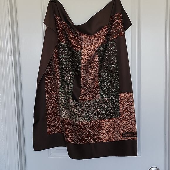 Vintage Dior Silk Scarf - Picture 3 of 10